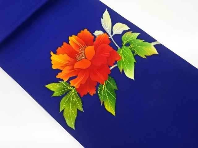 JAPANESE NAGOYA OBI / SHIOZE / KINSAI / FLOWER